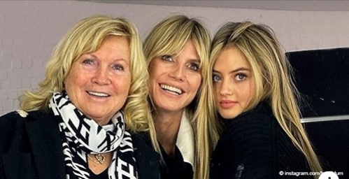 Drei Generationen auf einem Bild: Heidi Klum teilt ein Foto mit ihrer Mutter und Tochter